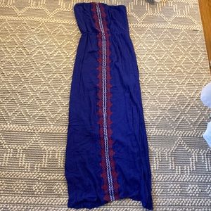 Strapless Maxi Dress